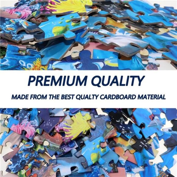 Puzzles for Kids Ages 4-8 Year Old - Underwater World,100 Piece Jigsaw Puzzle - Picture 7 of 8